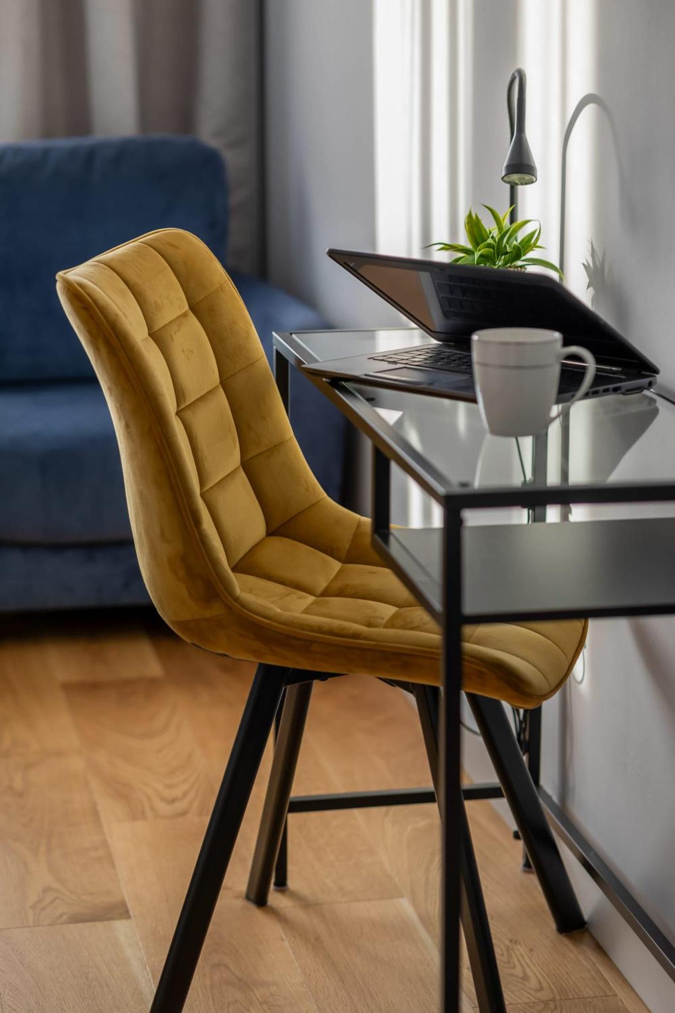 Elegant In With Parking And Desk For Remote Work By Renters Apartament